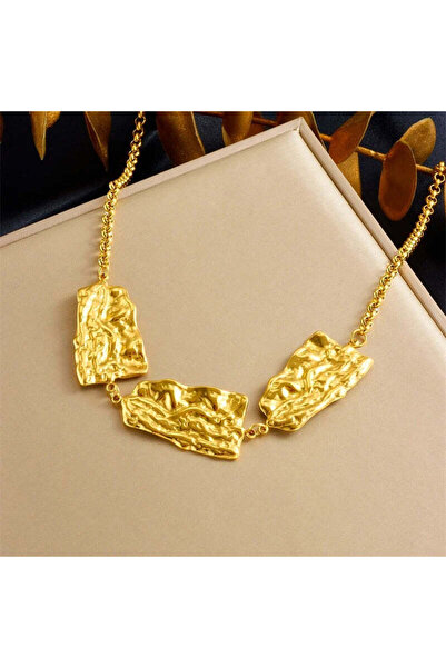 Pursehuit Κολιέ σε χρυσό χρώμα, κατασκευασμένο από ανοξείδωτο ατσάλι, φυσητό ...