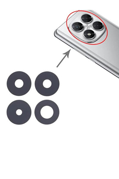 Fodos Poco X7 Rear Camera Glass Lens Adhesive Outer Glass 24095Pcadg Compatible