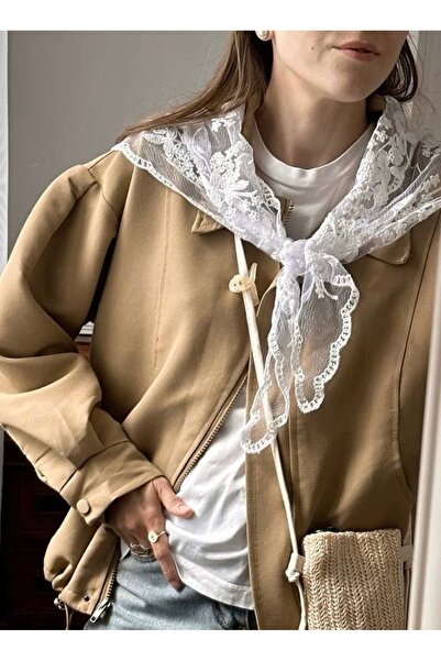 FloresDeCarnaval Fleur de Dentelle – Vintage Lace Triangle 127 cm Large Scarf/Shawl