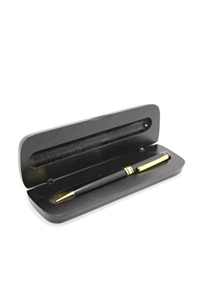 ZS DEMİR Ballpoint Pen with Wooden Box