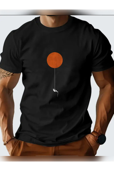 TİMİSİVA Μπλουζάκι Unisex oversized T.ADAM με τύπωμα Βαμβακερό με κοντό μανίκ...