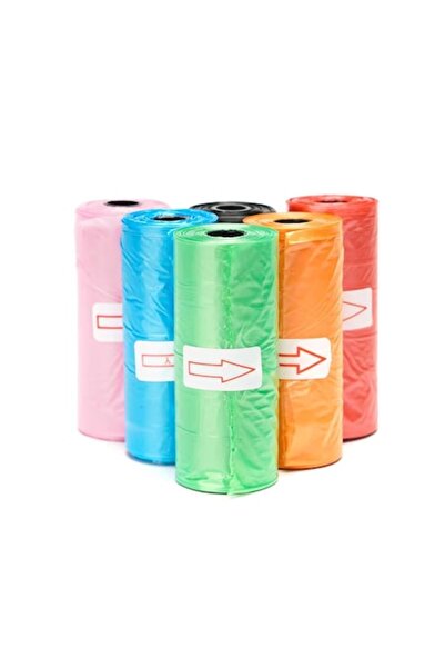 OEM Saci igienici pentru deșeuri pentru câini și pisici, 90 buc (6 role x 15 ...