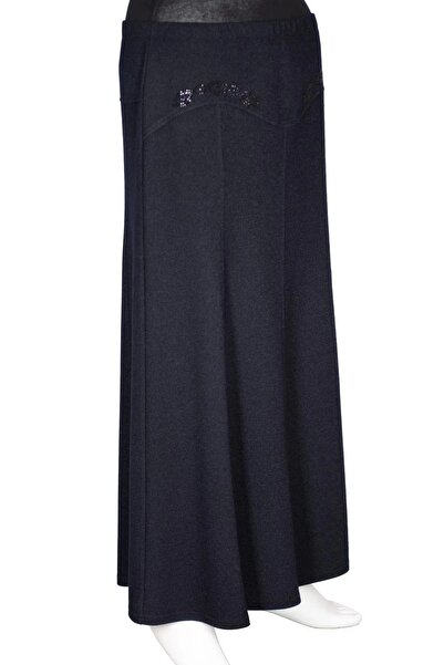 HESNA Women's Tuğçe Winter Corsage Stone Unlined Skirt