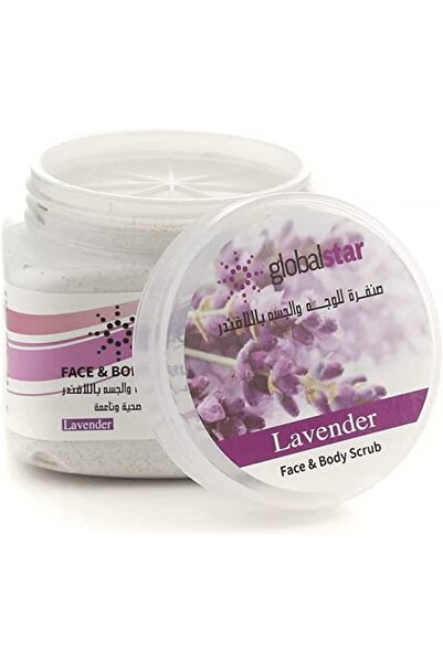 Globalstar مقشر الوجه والجسم باللافندر من جلوبال ستار، 500 مل، متعدد الألوان
