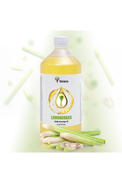Verana Масажно масло за тяло с лимонена трева