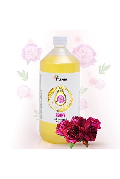 Verana Масажно масло за тяло с божур