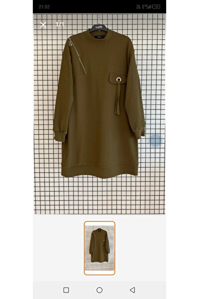 Armine TREND 25Kt453 Khaki Tunic Stretch Fabric