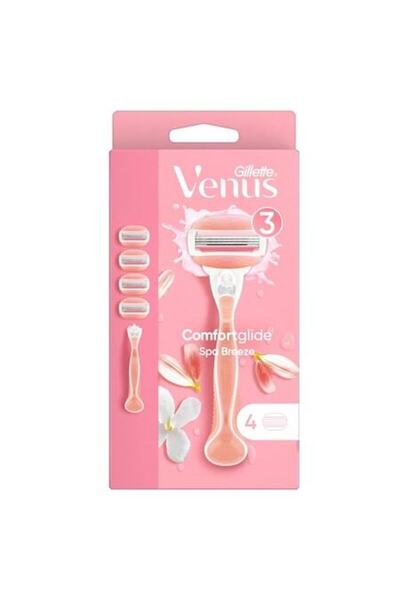 Gillette Aparat de ras Venus ComfortGlide Spa Breeze – rezerve cu 4 lame