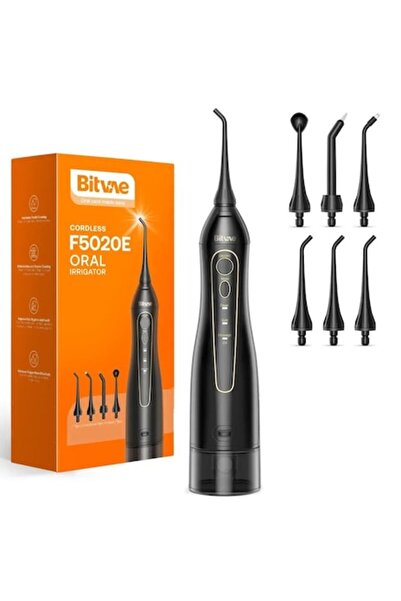 ALHENA Irigator oral profesional fără fir BV-F5020E, irigator oral portabil c...