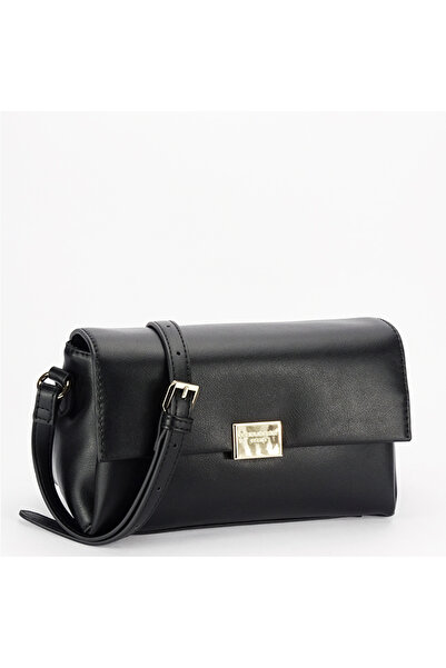 David Jones B-7182-1 15 Small Waist Bag, Black