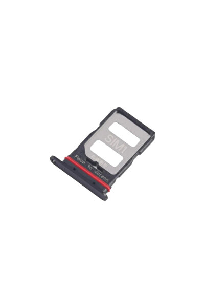 Fodos Poco F6 Pro Sim Card Tray Drawer Attachment 23113Rkc6G Compatible - Black
