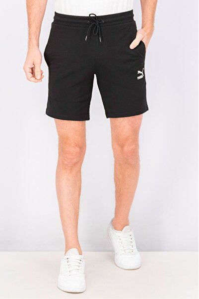Puma Men Sportswear Fit Training Logo Shorts, Black