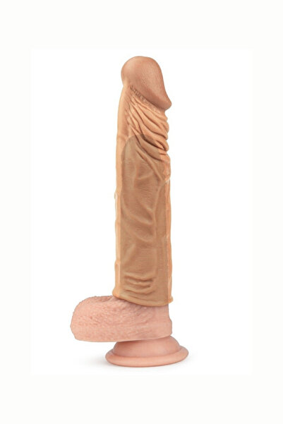 Kulis Grup 15 cm Gerçekçi 5 cm Dolgulu Uzatmalı Realistik Penis Kılıfı Prezervatif