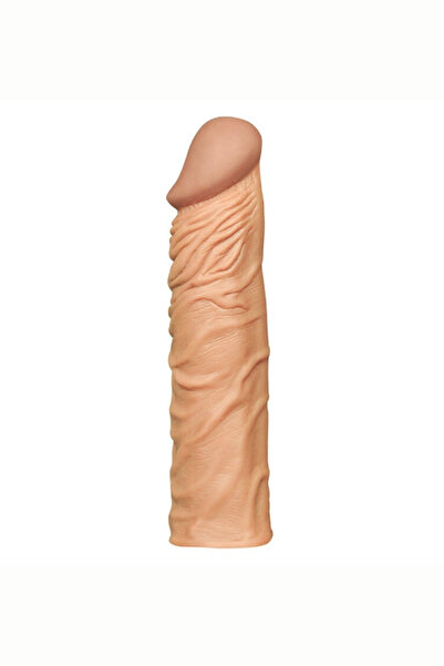 Kulis Grup 15 cm Gerçekçi 5 cm Dolgulu Uzatmalı Realistik Penis Kılıfı Prezervatif