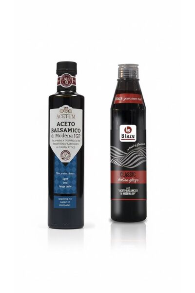Acetum Set Balsamik Sirke 500GR + Balsamik Glaze 448GR