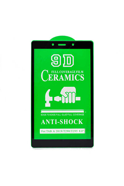 zore Galaxy Tab a 8.0 (2019) T290 Compatible Nxxa Tablet Ceramic Screen Protector-Black