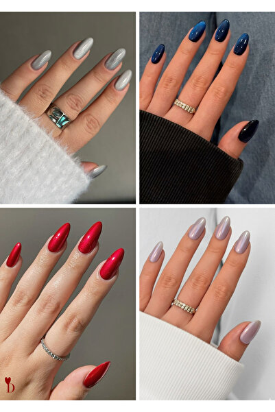 Dami Beauty 600 Pcs Ultra Short Soft Gel Tips Kısa Badem Form