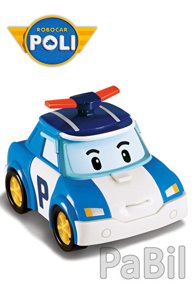 PaBil Robocar Poli Dönüşebilen Robot Araba Aksiyon Figür Oyuncak - Poli