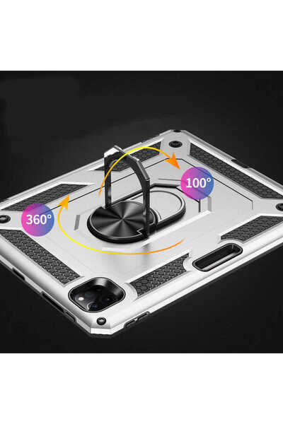 zore iPad Pro 11 2022 M2. Nesil Compatible Compatible Nxxa Tablet Vega Cover-Black