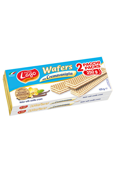 Gastone Lago Lago Wafer Vanilla 2x125g