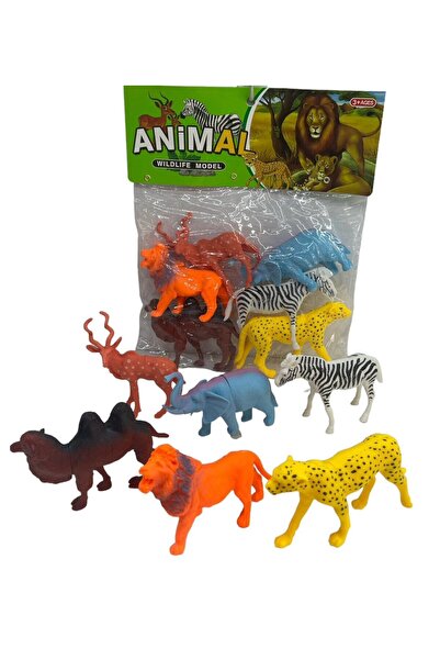 Ailenizin Oyuncakçısı ANIMAL VAHŞİ HAYVANLAR 6'LI