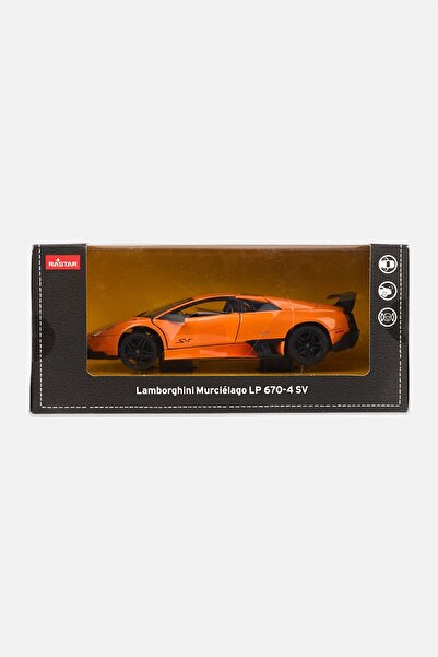 Rastar Lamborghini Murcielago LP 670-4 SV Die-Cast Car, Orange