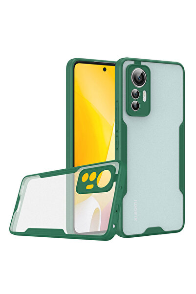 zore غطاء حماية لهاتف Mi 12 Lite NXXA Parfe - أخضر داكن