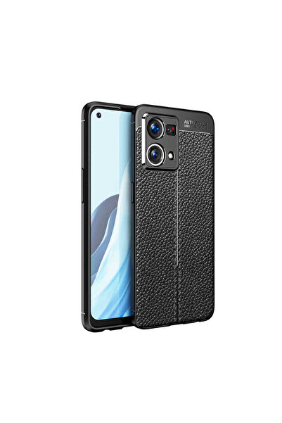 zore غطاء حماية سيليكون من جوي كريتيف نيس لهاتف رينو 7 4G - أسود