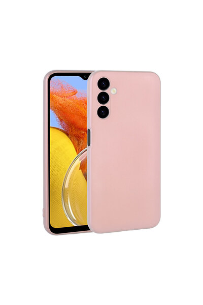 zore غطاء حماية من السيليكون لهاتف جالاكسي M14 من جوي كريتيف - ذهبي وردي