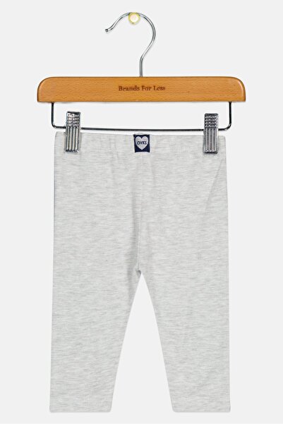 Overkids Toddlers Girl Heather Pull On Leggings, Grey