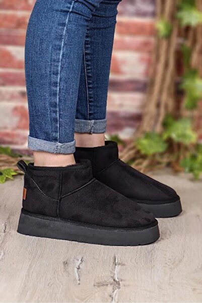 Pierre Cardin 52709 Γυναικείες μπότες από σουέτ με επένδυση από γούνα, χοντρή...