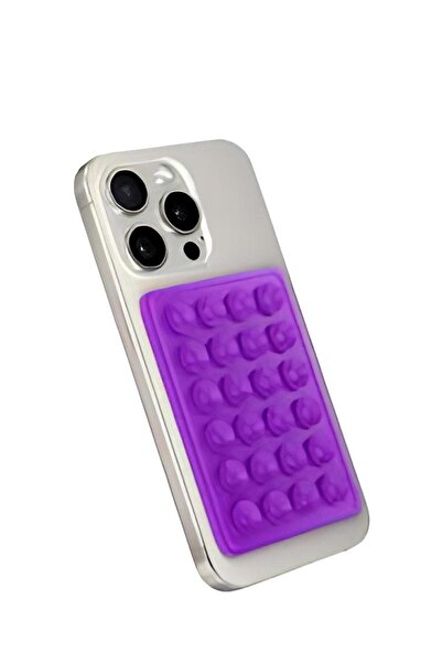 Q Aksesuar Silikon Vakumlu Telefon Tutucu, Cep Telefonu için Tutacak, Telefon...