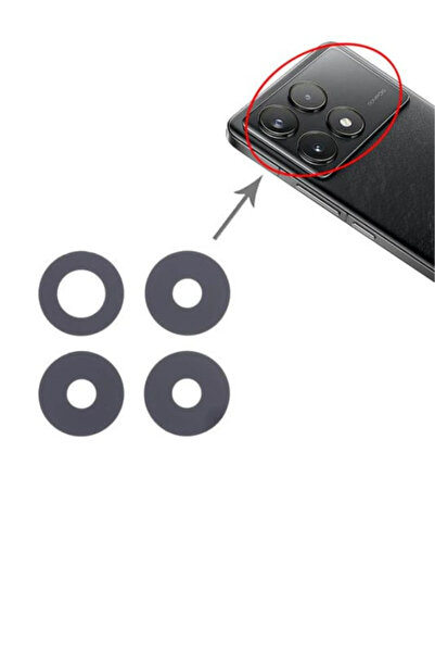 Fodos Poco F6 Pro Rear Camera Glass Lens Adhesive Outer Glass 23113Rkc6G Comp...