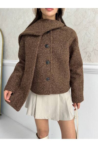 D'RECCY Women's Knitted Cardigan Short Coat