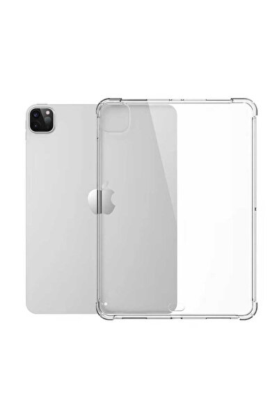 zore iPad Pro 12.9 2021 (5Th Generation) - Compatible Nxxa Tablet Nitro Anti Shock Silicone Cover - Colorless