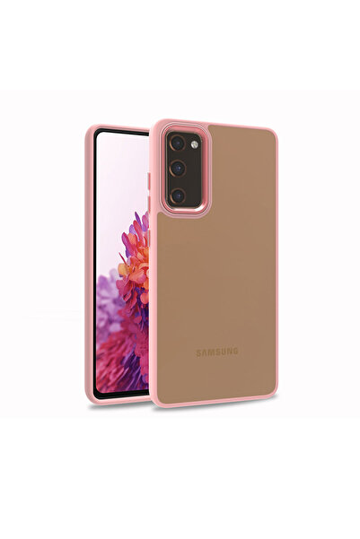 zore حافظة NXXA Flora المتوافقة مع هاتف Galaxy S20 FE - ذهبي وردي