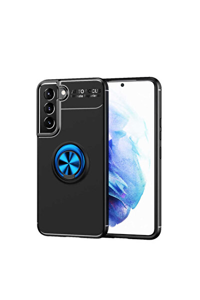 zore غطاء حماية من السيليكون لهاتف جالاكسي S22 بلس من جوي كريتيف - أسود-أزرق