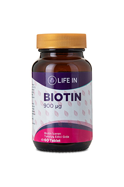 3Ecoswear Life In Biotin İçeren Takviye Edici Gıda 60 Tablet 900mg