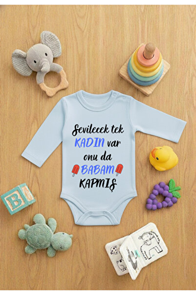 LORVEX Baby Bodysuit with Snap Fasteners Printed Cute Bodysuit with the Text ...
