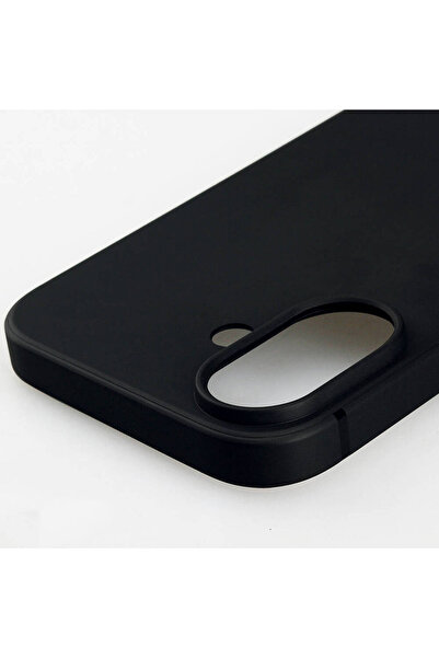 zore iPhone 16 Plus Case Nxxa İmax Silicone - Black