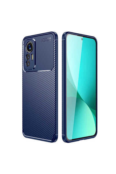 zore غطاء حماية من السيليكون لهاتف Mi 12 Lite من JoieCreatif - أزرق داكن