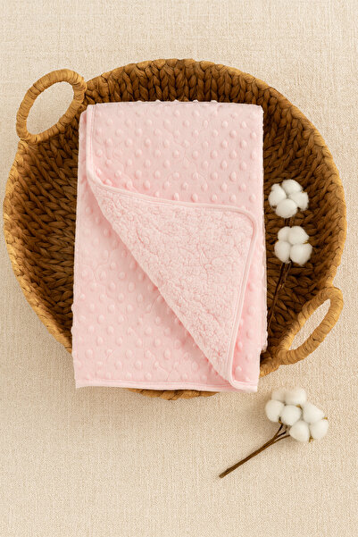 Rain Baby Bebek Battaniye Pamuklu Kalın 90x90 Cm