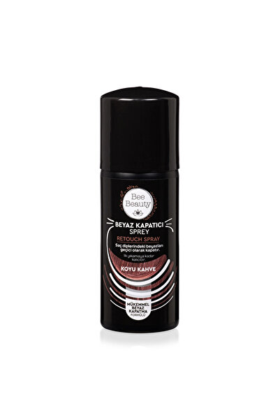 3Ecoswear Bee Beauty Beyaz Kapatıcı Sprey Koyu Kahve 75 ml