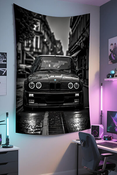 RUGRUMBA Tapiserie pentru gamer – tematică auto, țesătură de calitate, tapise...