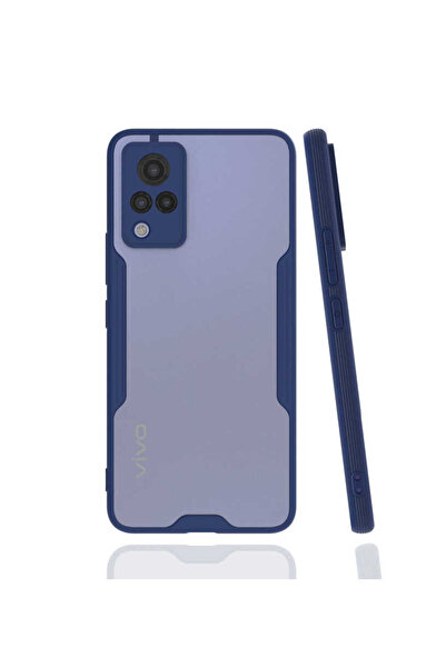 zore غطاء حماية لهاتف فيفو V21 من NXXA - أزرق داكن