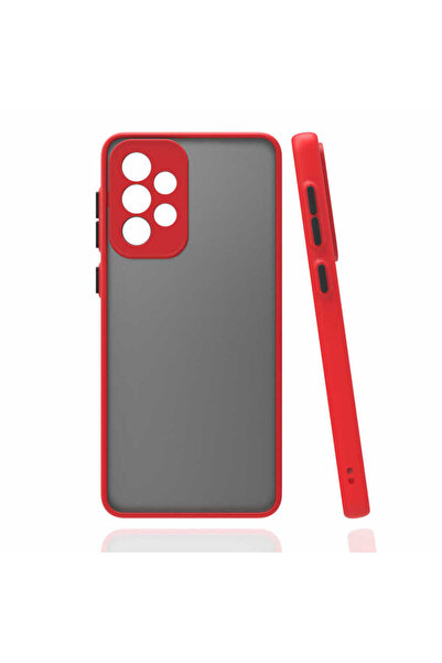 zore Galaxy A72 Case Nxxa Hux Cover - Red