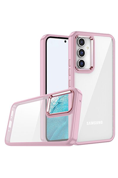 zore غطاء جوال جالاكسي A14 من جوي كريتيف فلورا - ذهبي وردي