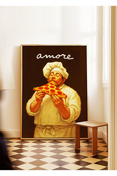 ARTHOUSECOLLECTIVE Poster Amore Pizza - Colecția Pizza 4 - Poster fără cadru ...