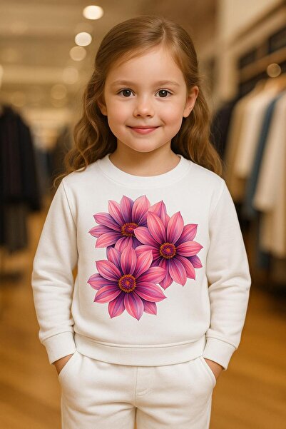 playwear ΠΑΙΔΙΚΟ ΧΕΙΜΕΡΙΝΟ ΣΕΤ ΜΑΚΡΥΜΑΝΙΚΟ ΡΟΖ ΦΟΥΤΕΡ ΜΕ ΦΛΟΡΑΛ ΣΧΕΔΙΟ ΓΙΑ 3-...