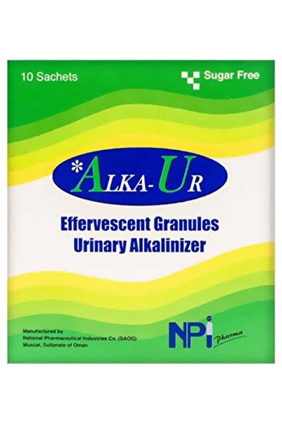Npi pharma أكياس ألكا-يور الخالية من السكر 10 قطع